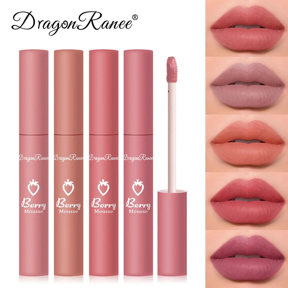 Labial Líquido Mate de 12 Colores, Resistente al Agua y de Larga Duración – Gloss Labial Sexy