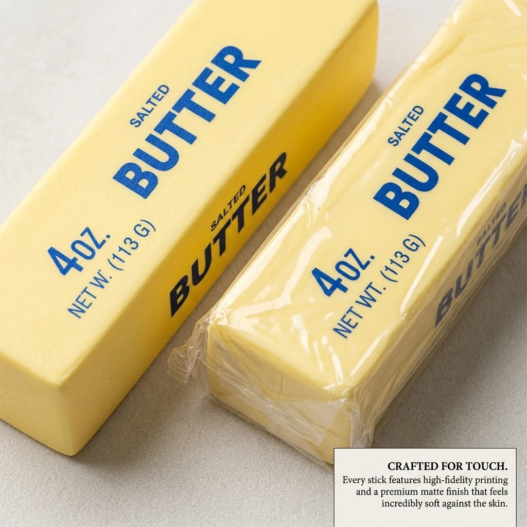Squishy de Mantequilla Elástica en Forma de Queso – Juguete Antiestrés y Antiansiedad